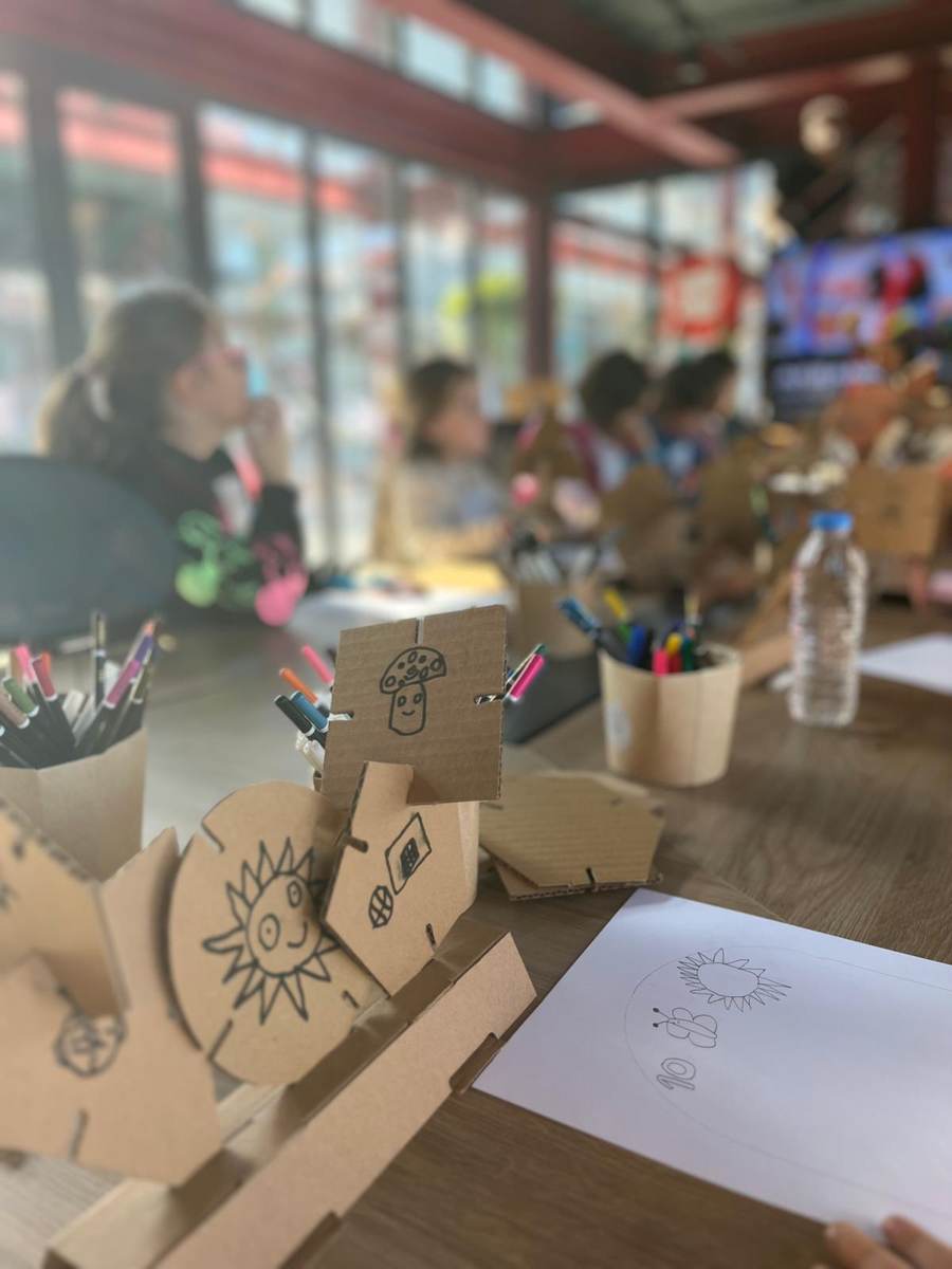 Atom Art Box atölyesinden bir kare